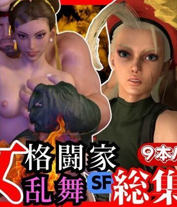 【総集編】ストリップファイター究極パック、チュンリーキャミーリュウにガイルと超大量セット