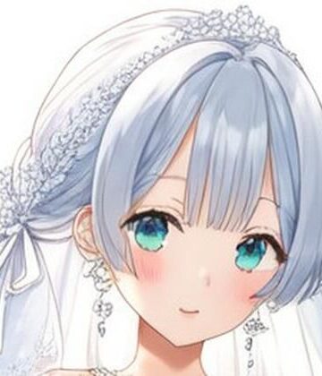 ウェディングドレスの可愛い女の子100枚