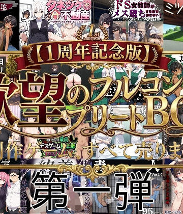 【1周年記念版第一弾】欲望のフルコンプリートBOX！！制作ゲーム、すべて売ります。
