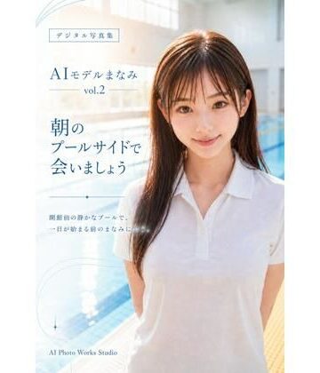 AIモデルまなみ vol.2 朝のプールサイドで会いましょう
