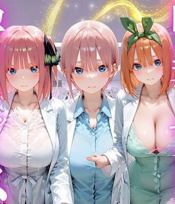 噂の美人女医と孕ませセックス 五等分の◯嫁編