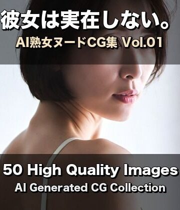 彼女は実在しない。熟女ヌード集 Vol.01【50枚】