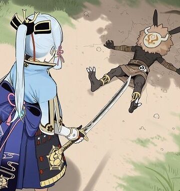 ヒルチャールと神里綾華が仲良くなる話