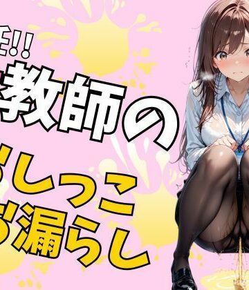 新任女教師のおしっこお漏らし（75枚）