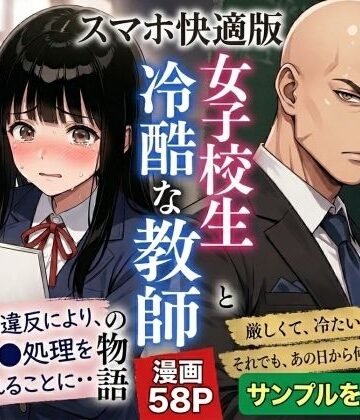 【スマホ快適版】制服女子校生を教師が脅迫して中出しした話