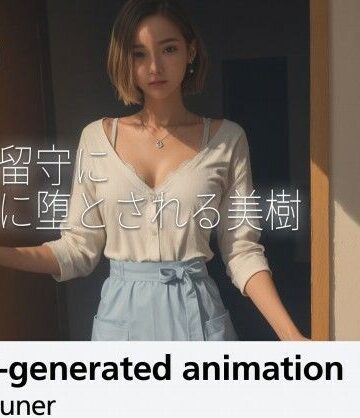 【4分】夫の留守に隣人に堕とされる美樹 ―― 家事着から徐々に剥がされ、中出しされイカされる不倫の午後