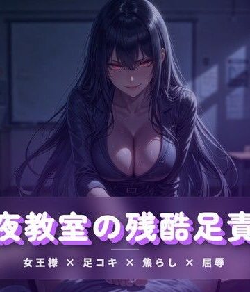 深夜教室の残酷足責め 〜クズ奴●を月明かりの下で踏み潰す〜