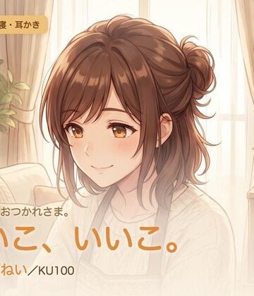 【母性/添い寝/KU100】甘やかし添い寝人妻の、まるごと包む甘やか添い寝ケア〜よしよし、いいこ。よくがんばったね〜