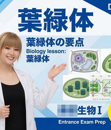 【▲20】一ノ瀬廻里 大学に進学し強豪予備校『DOPUX（ドピュックス』で生物I，IIを教える名物講師に！（Vol.005:葉緑体）