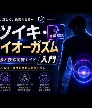 音声解説 射精を超える快楽「メスイキ」 達成にはアナル拡張が必須でありすべてのメスイキの始まりである