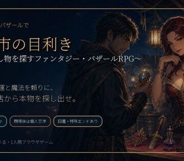星屑市の目利き 〜掘り出し物を探すファンタジー・バザールRPG〜