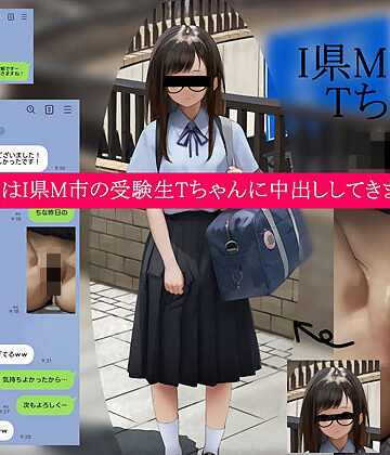 今回はI県M市の受験生Tちゃんに中出ししてきました。【2月10日まで高画質マン写＆本人目線モザイク無し画像付き】【テグラユウキ❤中出し】レビュー