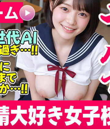 【次世代AI】射精大好き女子校生〜射精当番は君だ！絶頂へのカウントダウン！〜【AIヤバい】【コメットパンチ❤動画・アニメーション】レビュー