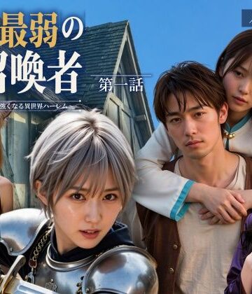 史上最弱の召喚者 〜絶頂させるほど強くなる異世界ハーレム〜 第一話＜ノベルゲーム＞（実写系）【AIART REINA❤動画・アニメーション】レビュー5.00