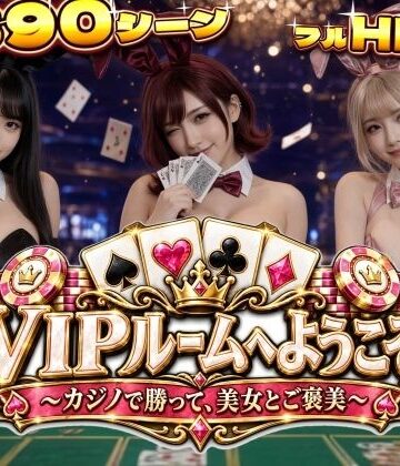 VIPルームへようこそ〜カジノで勝って、美女とご褒美〜【バーチャルむちむち屋❤動画・アニメーション】レビュー4.29